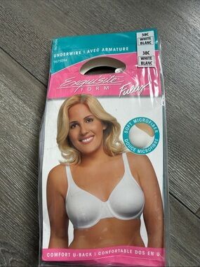 Exquisite Form Fully Underwire Bra - White (38C)